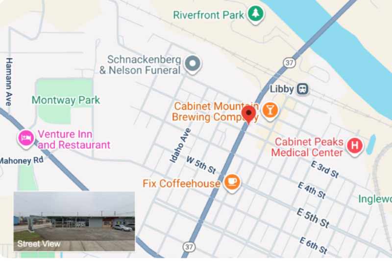 Temp Location Map